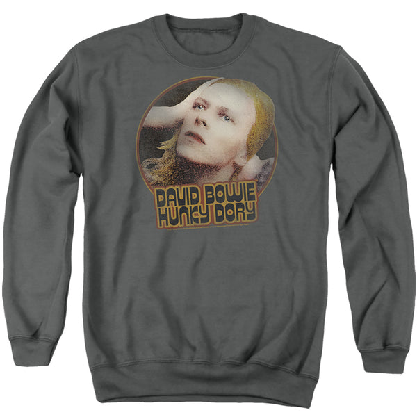 David Bowie - Hunky Dory Circle Adult Crewneck Sweatshirt