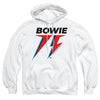 David Bowie - Bowie 75 Logo Adult Pullover Hoodie