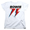David Bowie - Bowie 75 Logo Women's Short Sleeve