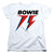 David Bowie - Bowie 75 Logo Women's Short Sleeve