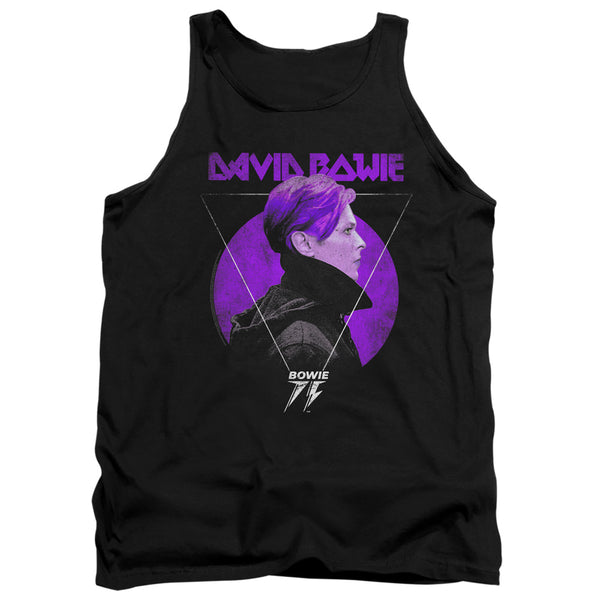 David Bowie - Side Profile 75 Logo Adult Tank Top