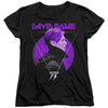David Bowie - Side Profile 75 Logo Women's Short Sleeve