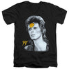 David Bowie - Golden Bowie Adult Slim Fit V Neck Cotton