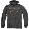 Battlestar Galactica - Battle Cast Adult Heather Hoodie