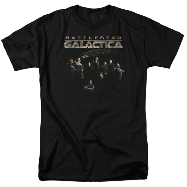 Battlestar Galactica - Battle Cast Adult Regular Fit Short Sleeve