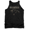 Battlestar Galactica - Battle Cast Adult Tank Top