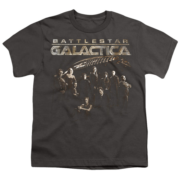 Battlestar Galactica - Battle Cast Youth Short Sleeve