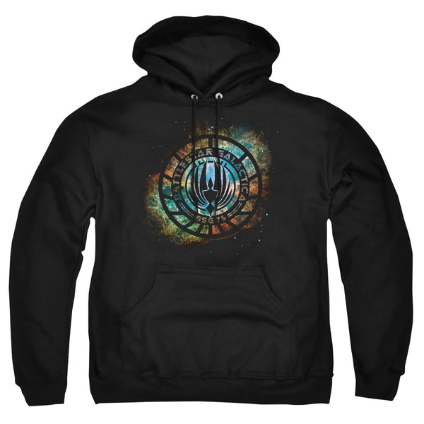 Battlestar Galactica (New) - Emblem Knock Out Adult Pullover Hoodie