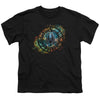 Battlestar Galactica (New) - Emblem Knock Out Youth Short Sleeve