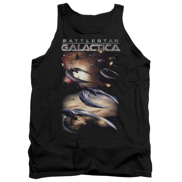 Battlestar Galactica (New) - When Cylons Attack Adult Tank Top