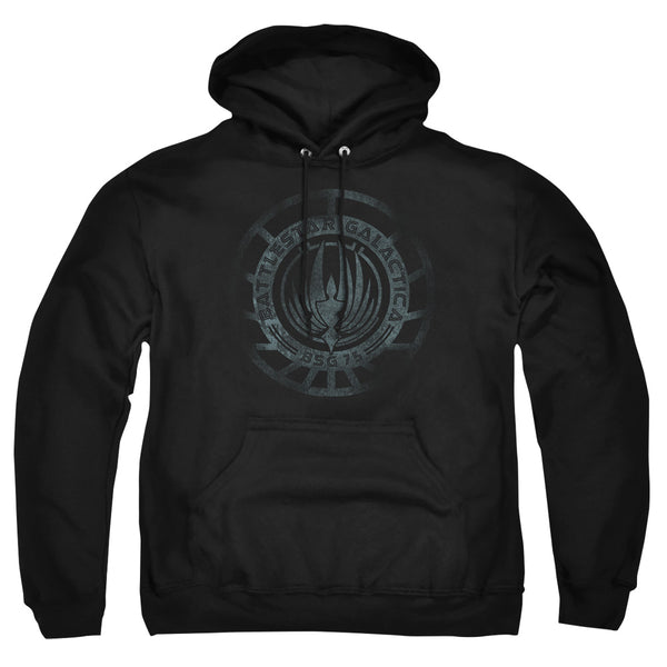 Battlestar Galactica (New) - Faded Emblem Adult Pullover Hoodie