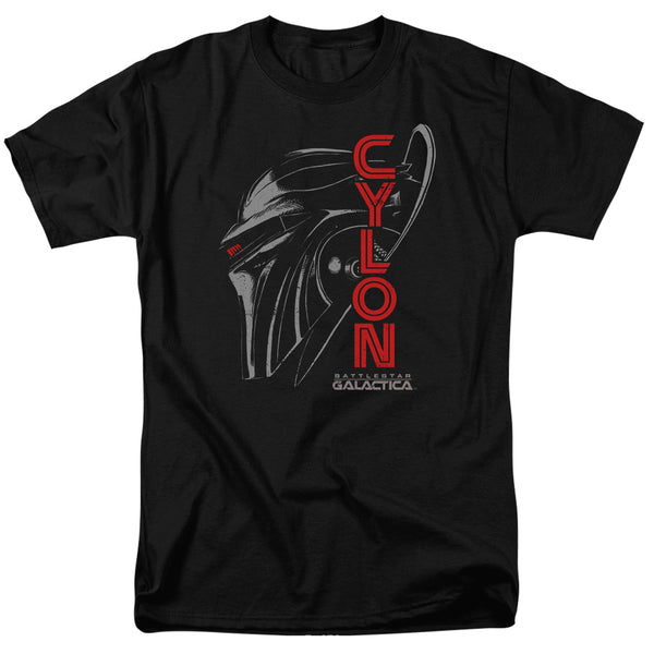 BSG - Cylon Face Adult Regular Fit Short Sleeve