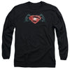 Batman V Superman - Industrial Logo Adult Long Sleeve
