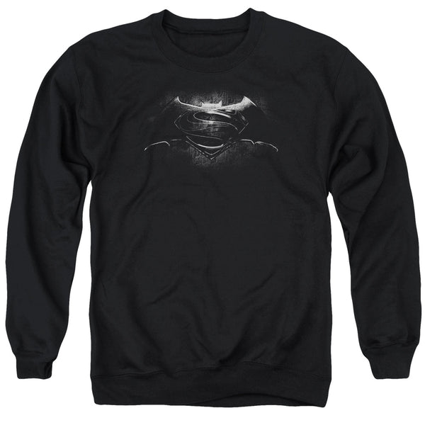 Batman V Superman - Bw Logo Adult Crewneck Sweatshirt