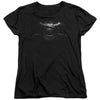 Batman V Superman - Bw Logo Women's Short Sleeve