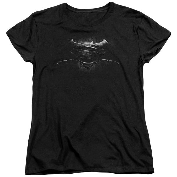 Batman V Superman - Bw Logo Women's Short Sleeve