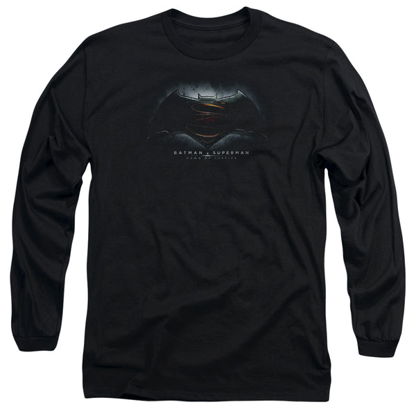 Batman Vs Superman - Logo Adult Long Sleeve