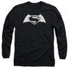 Batman V Superman - Simple Logo Adult Long Sleeve