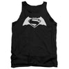 Batman V Superman - Simple Logo Adult Tank Top