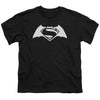 Batman V Superman - Simple Logo Youth Short Sleeve