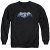 Batman V Superman - Plated Bat Logo Adult Crewneck Sweatshirt