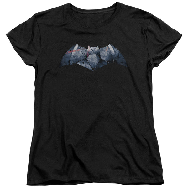 Batman V Superman - Plated Bat Logo Women's Short Sleeve