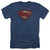 Batman V Superman - Super Movie Logo Adult Regular Fit Heather Short Sleeve