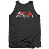 Batman V Superman - Armor Splatter Logo Adult Tank Top
