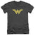 Batman V Superman - Clean Line Logo Adult Slim Fit V Neck Cotton