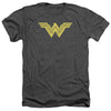 Batman V Superman - Clean Line Logo Adult Regular Fit Heather Short Sleeve