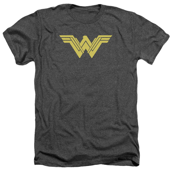 Batman V Superman - Clean Line Logo Adult Regular Fit Heather Short Sleeve