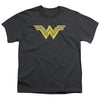Batman V Superman - Clean Line Logo Youth Short Sleeve