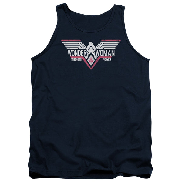 Batman V Superman - Thunder Logo Adult Tank Top