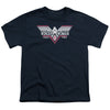 Batman V Superman - Thunder Logo Youth Short Sleeve