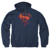 Batman V Superman - Tech Super Logo Adult Pullover Hoodie