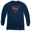 Batman V Superman - Tech Super Logo Adult Long Sleeve