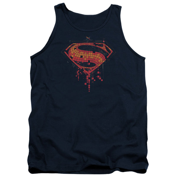 Batman V Superman - Tech Super Logo Adult Tank Top
