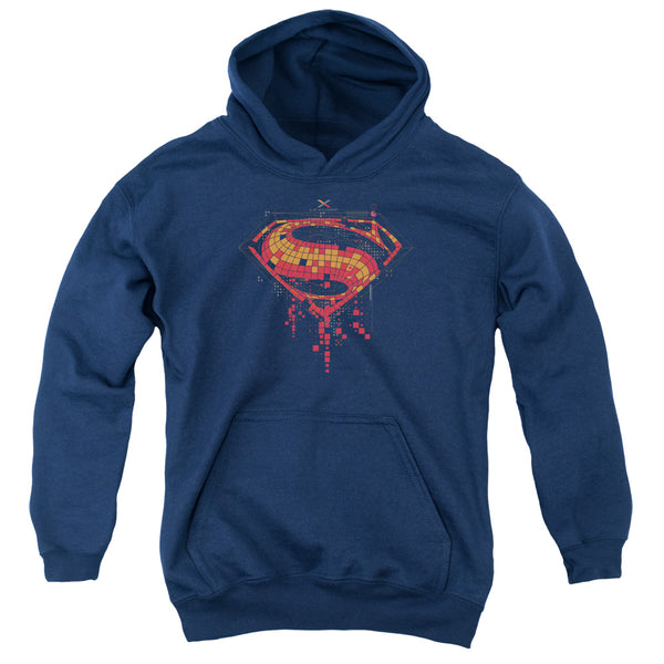 Batman V Superman - Tech Super Logo Youth Hooded Sweatshirt
