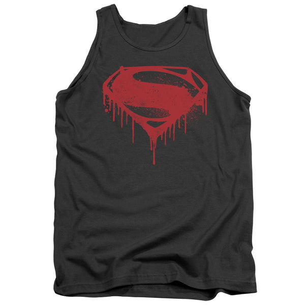 Batman V Superman - Splattered Adult Tank Top