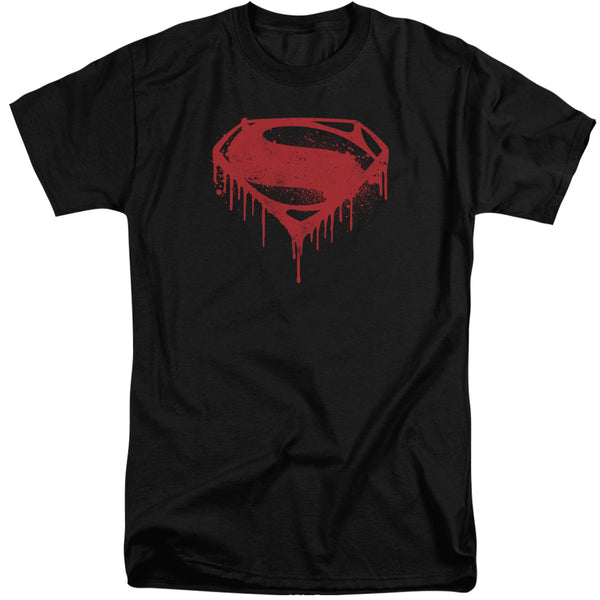 Batman V Superman - Splattered Adult Tall Fit Short Sleeve