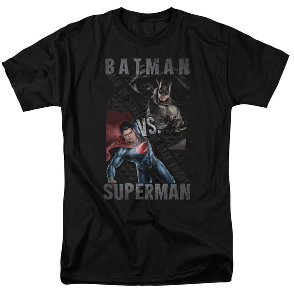 Batman Vs Superman - Hero Split Adult Regular Fit Short Sleeve