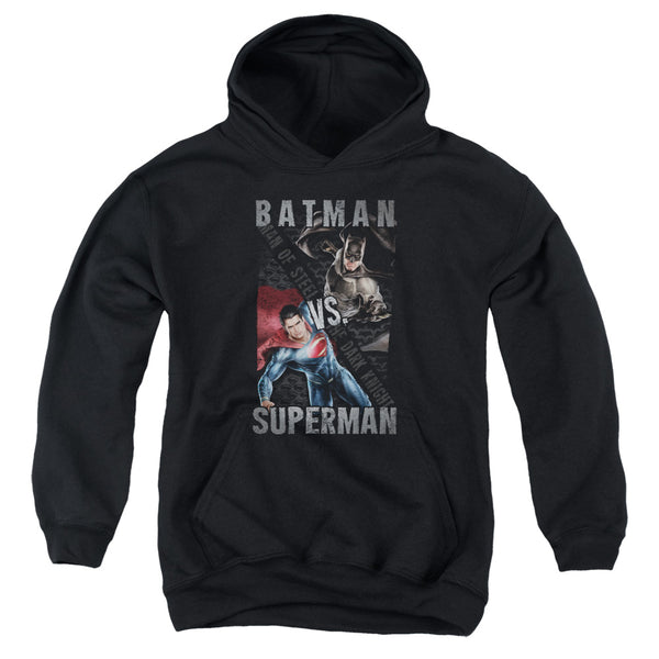 Batman Vs Superman - Hero Split Youth Hooded Sweatshirt