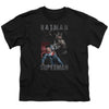 Batman Vs Superman - Hero Split Youth Short Sleeve