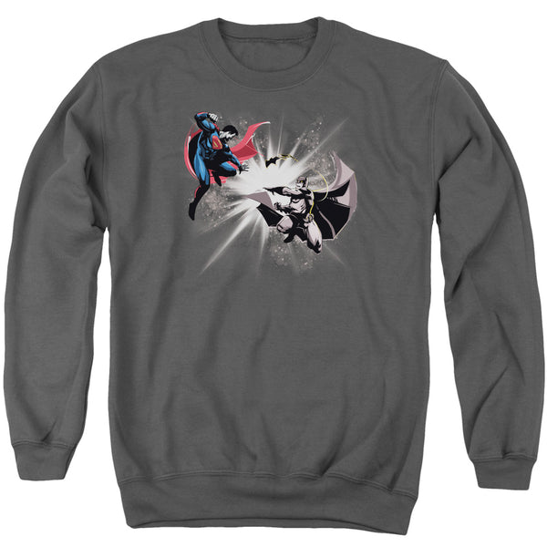 Batman V Superman - Fight Burst Adult Crewneck Sweatshirt