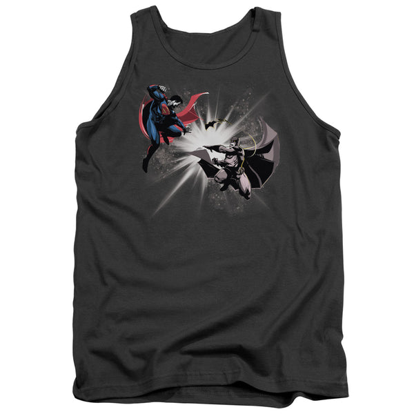 Batman V Superman - Fight Burst Adult Tank Top