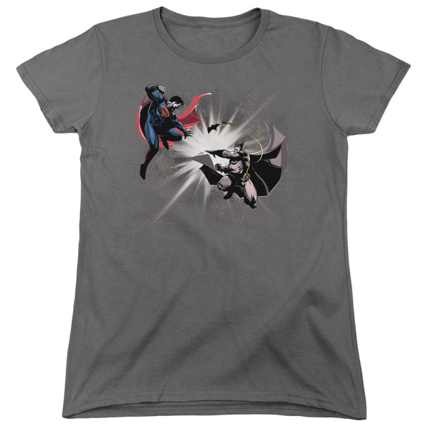 Batman V Superman - Fight Burst Women's Short Sleeve