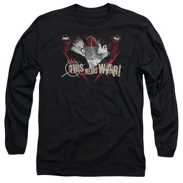 Batman V Superman - This Means War Adult Long Sleeve