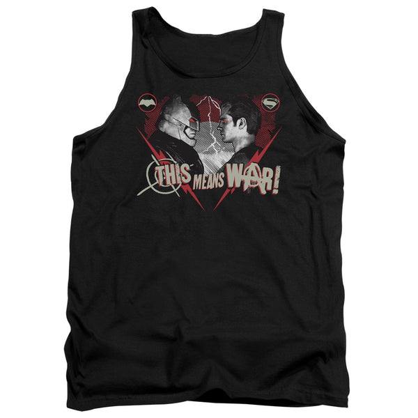 Batman V Superman - This Means War Adult Tank Top