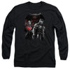 Batman V Superman - Stand Off Adult Long Sleeve