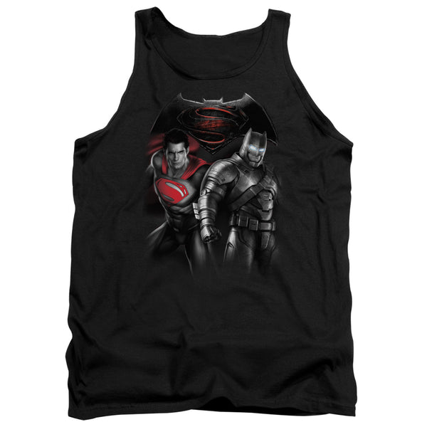 Batman V Superman - Stand Off Adult Tank Top